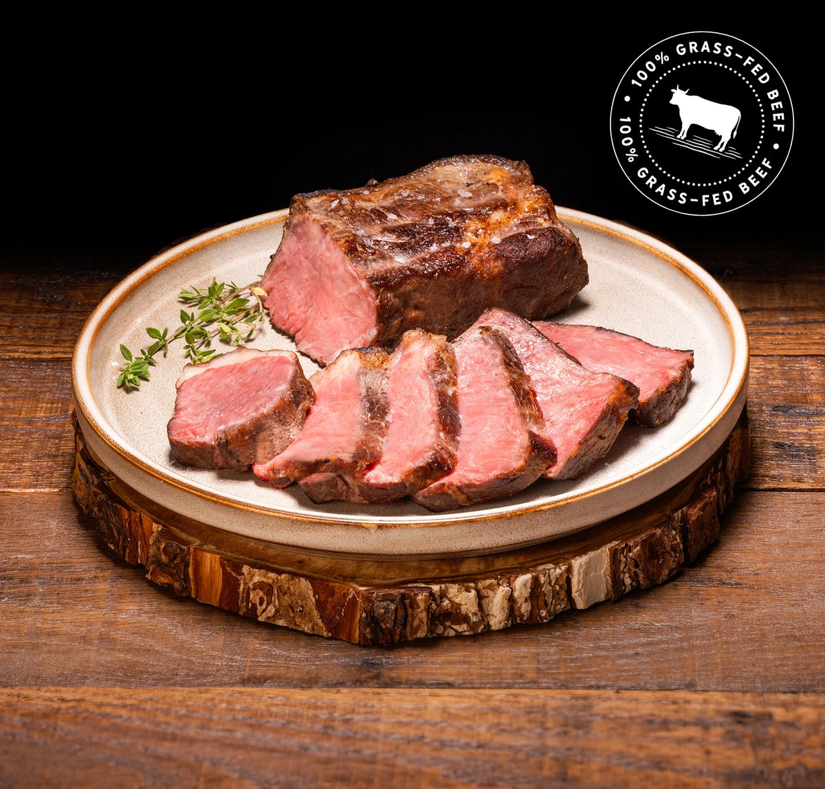 New York Strip Steak – Made with 100% Grass-Fed Beef